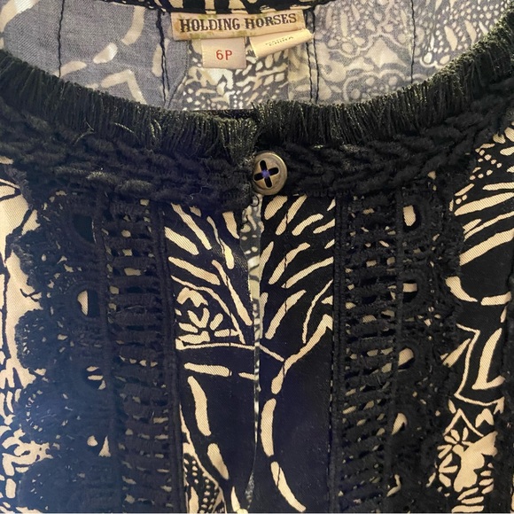 Holding Horses ANTHROPOLOGIE 6P High Low Dress - Picture 4 of 8